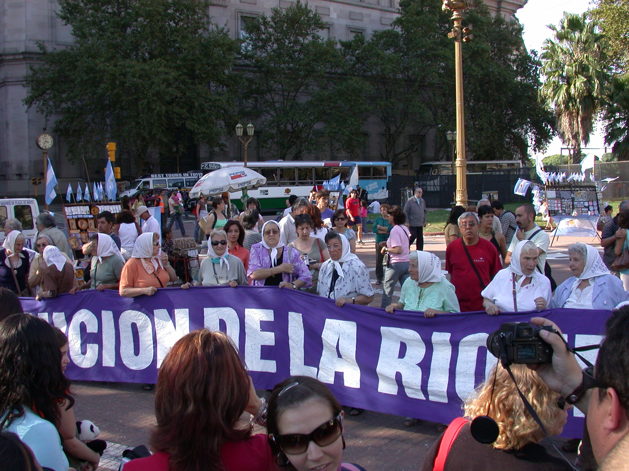 Mothers Marching on Plaza de Mayo, Buenos Aires, Argentina