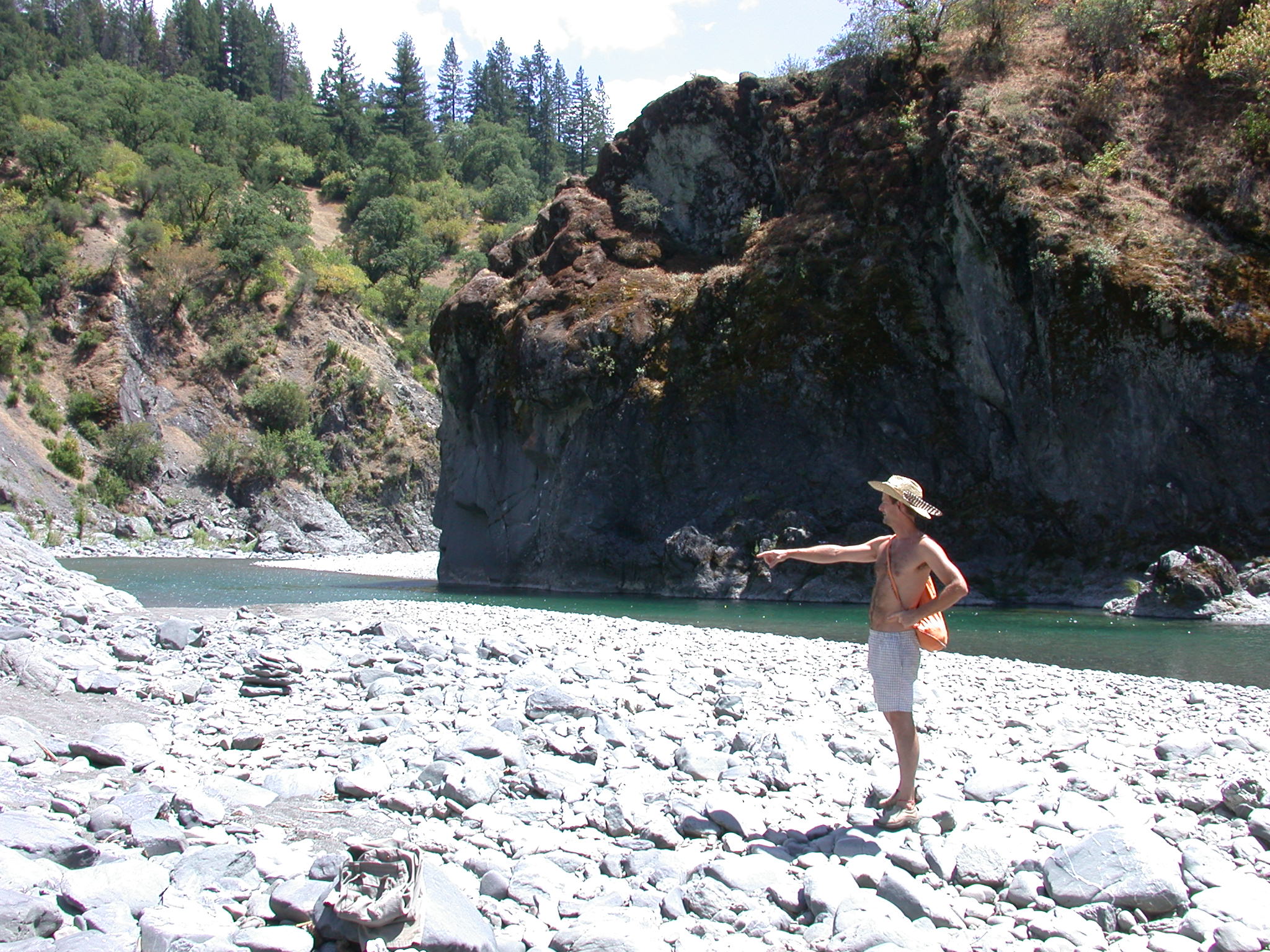 Eric Tells the Eel River Which Way to Flow ;-)