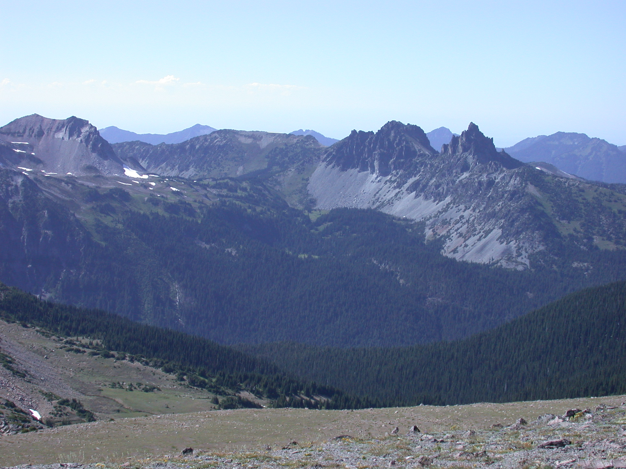 View From Burroughs Peak II on Mount Rainier