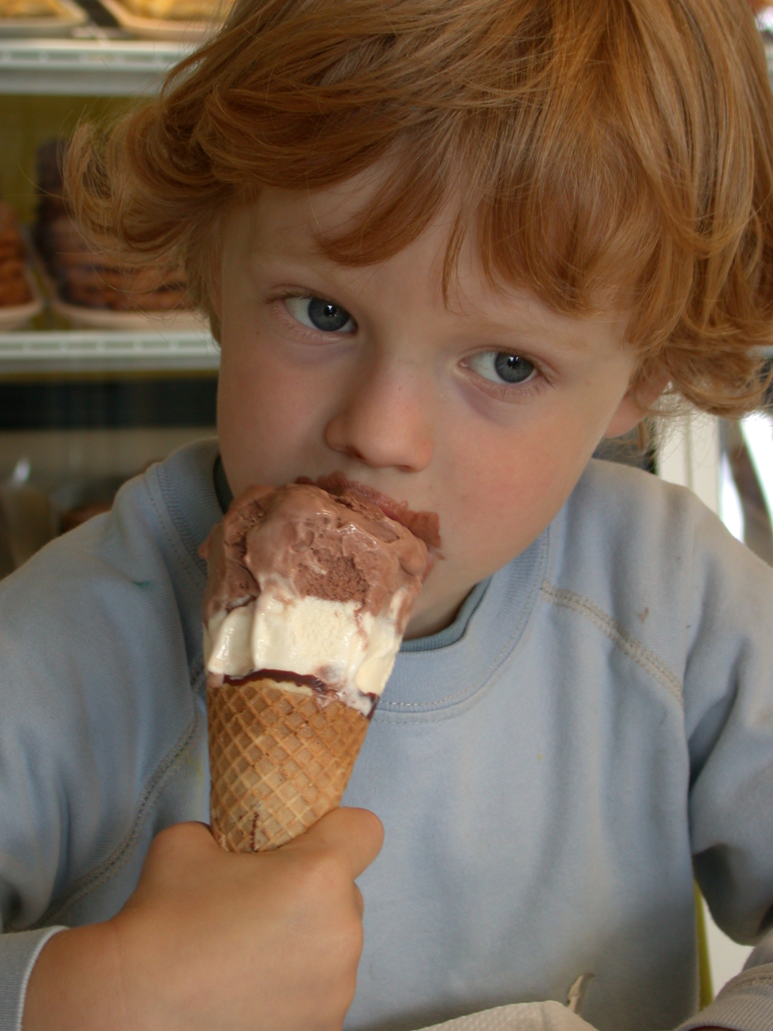 Zachary Really Likes Ice Cream