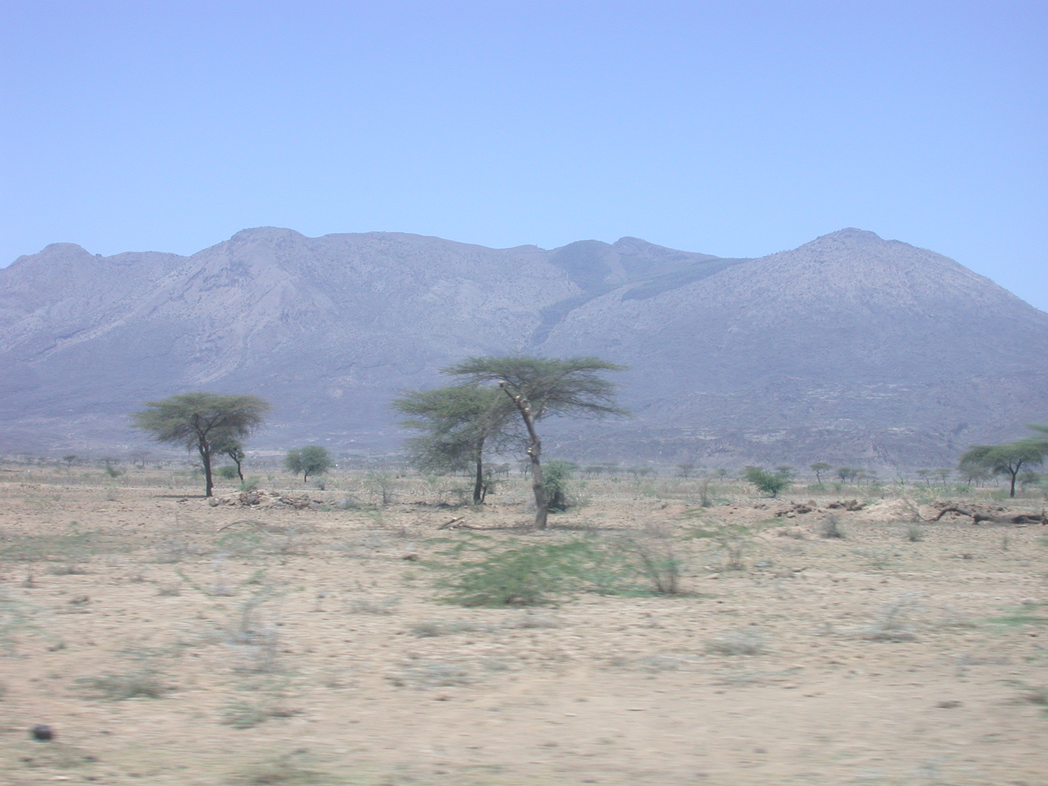 Landscape on Road From Awash Saba to Addis Ababa, Ethiopia