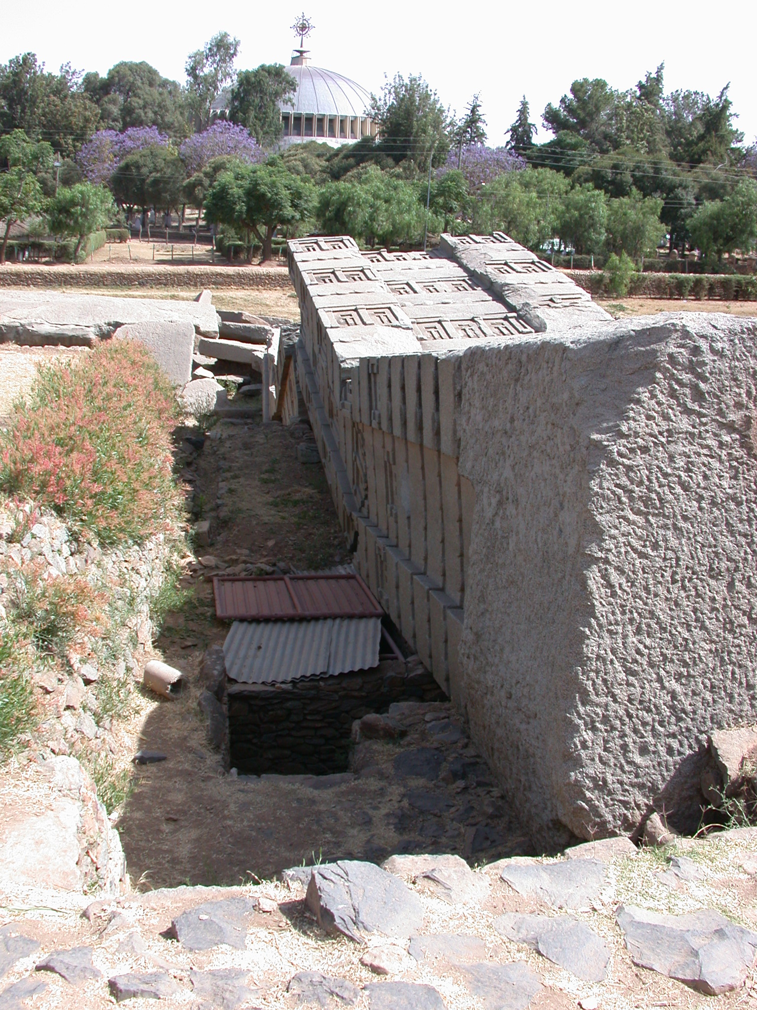 Fallen Obelisk, Axum, Tigrai, Ethiopia