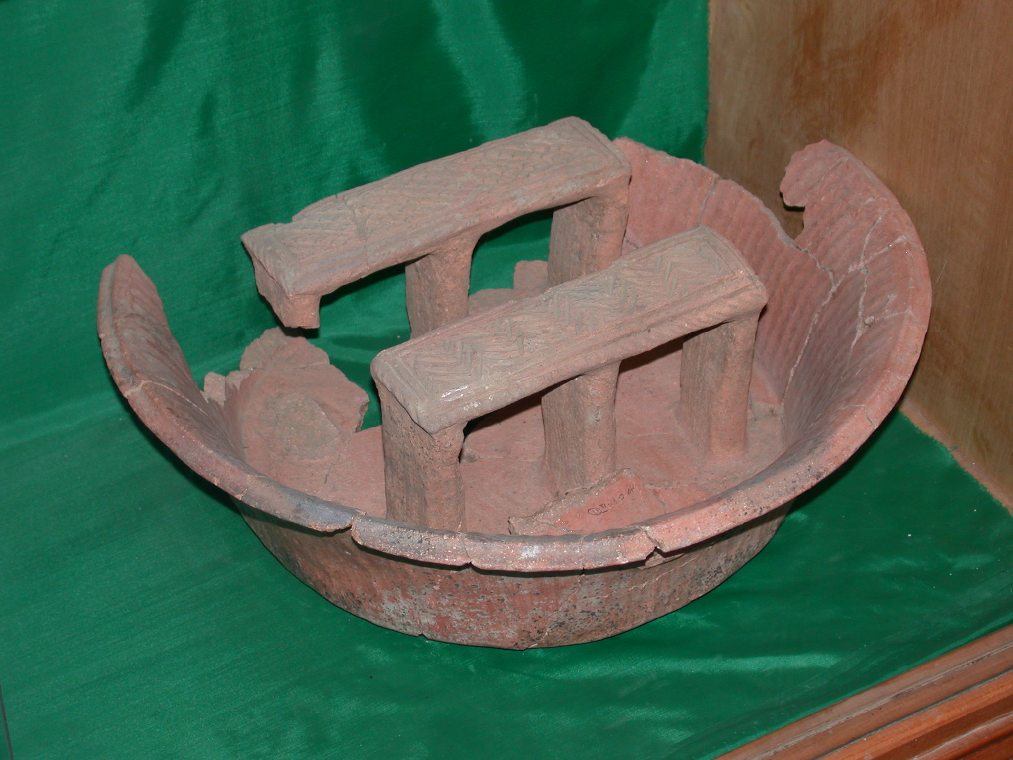 Foot-Washing Bowl, Axum Museum, Axum, Tigrai, Ethiopia