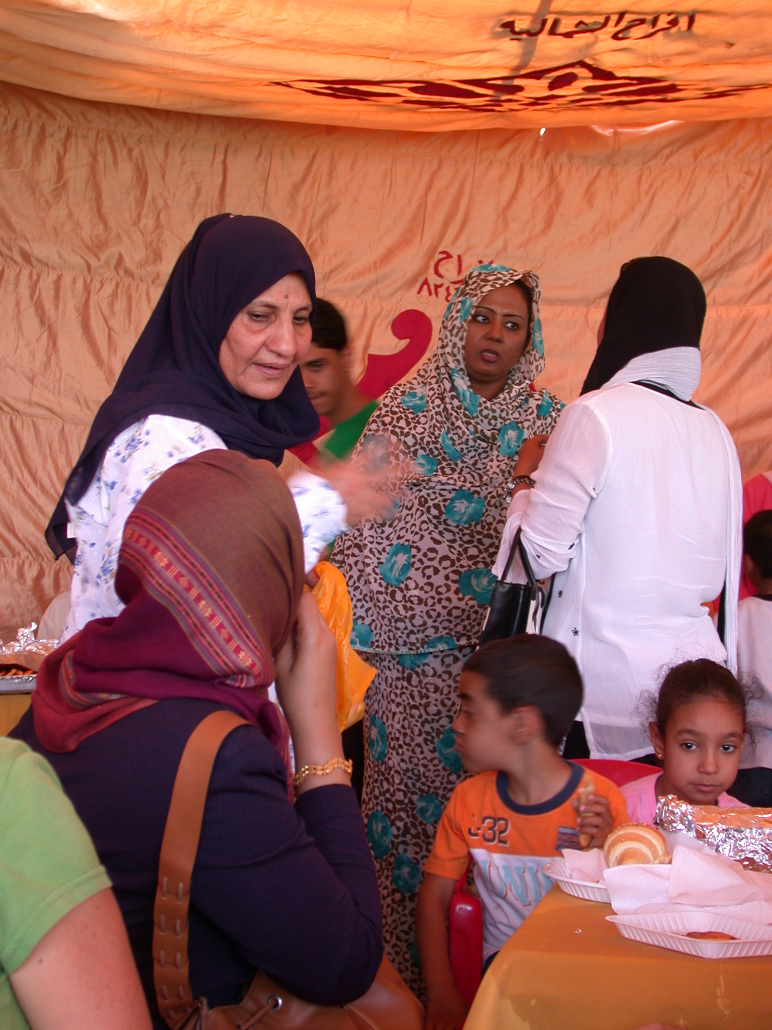 Women at International Charity Fair, Khartoum, Sudan