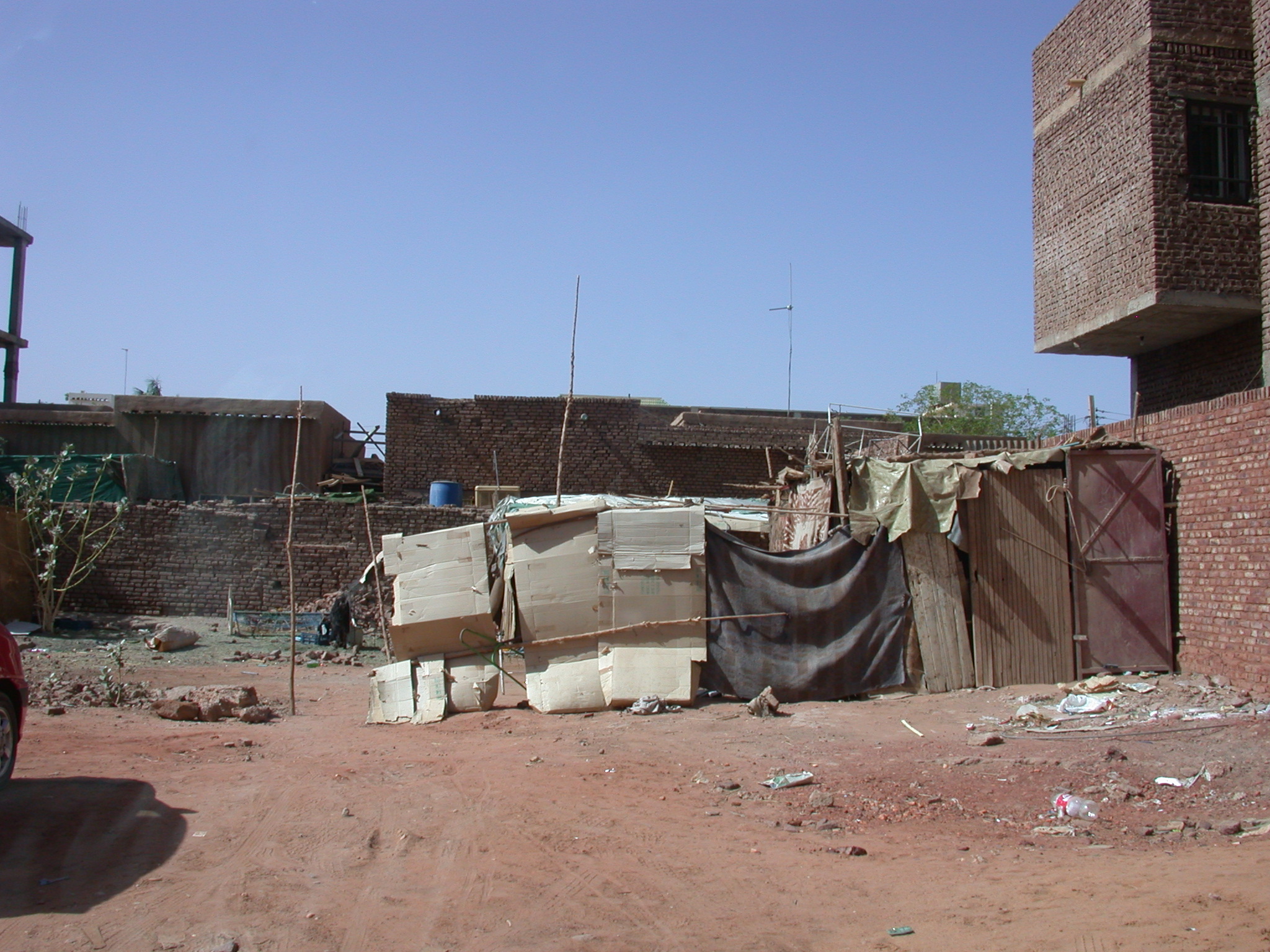 Temporary Housing, Khartoum, Sudan