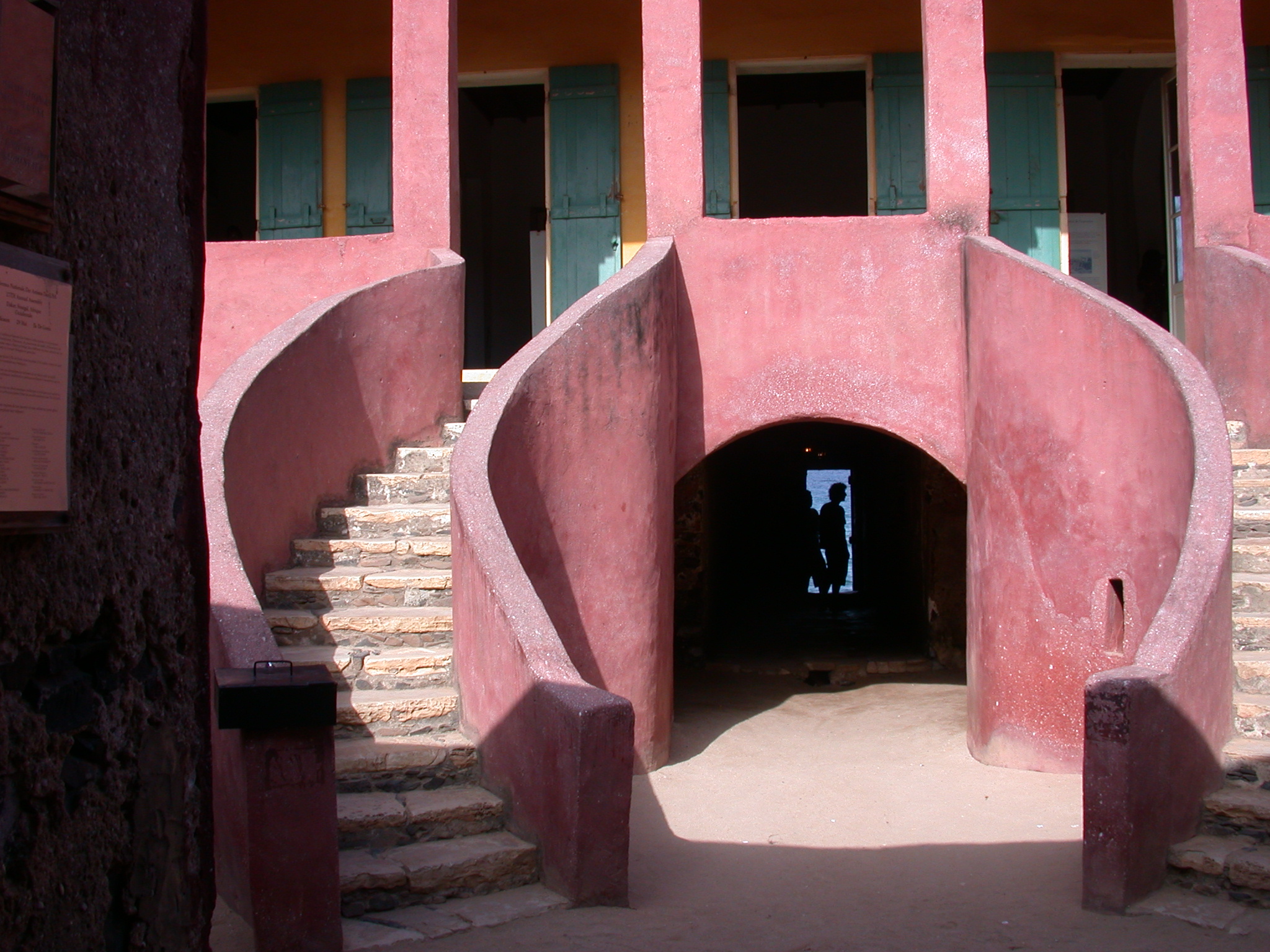 Closeup of Door of No Return, Maison des Esclave, Ile de Goree, Dakar, Senegal