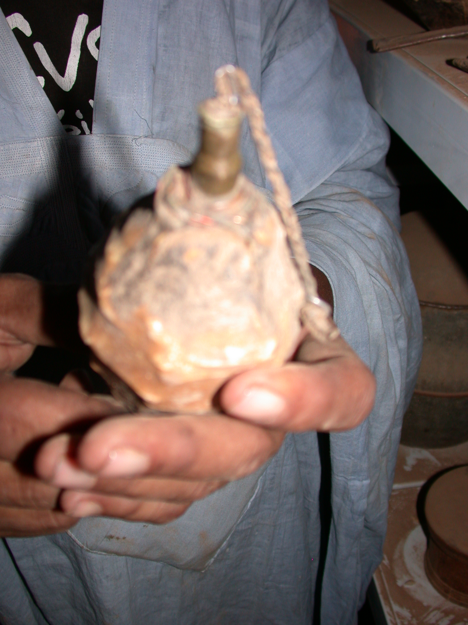 Unknown Object at Museum in Ancient City of Oualata, Mauritania