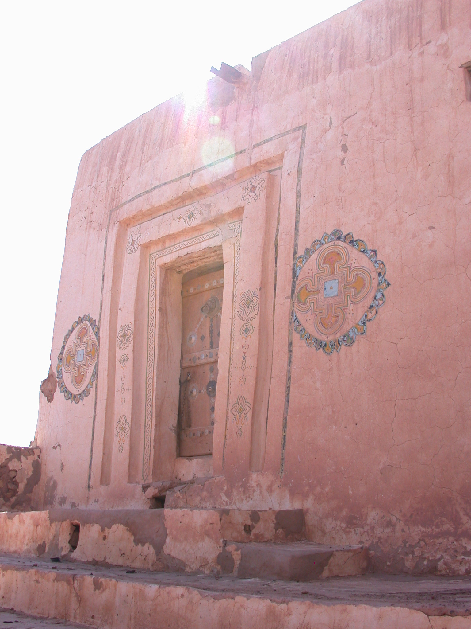 Doorway in Ancient City of Oulata, Mauritania