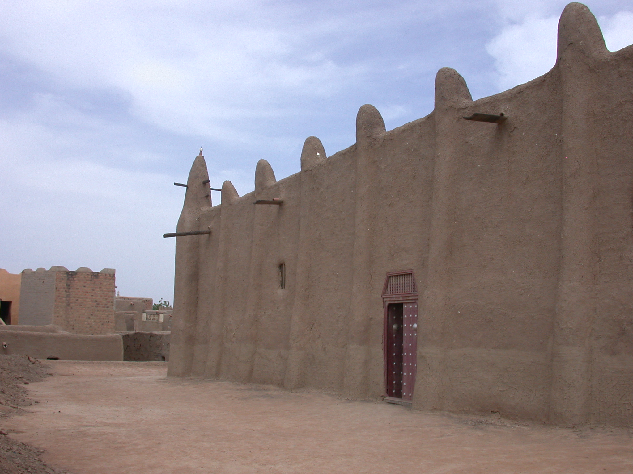 Exterior of Mosque in Jenne, Mali
