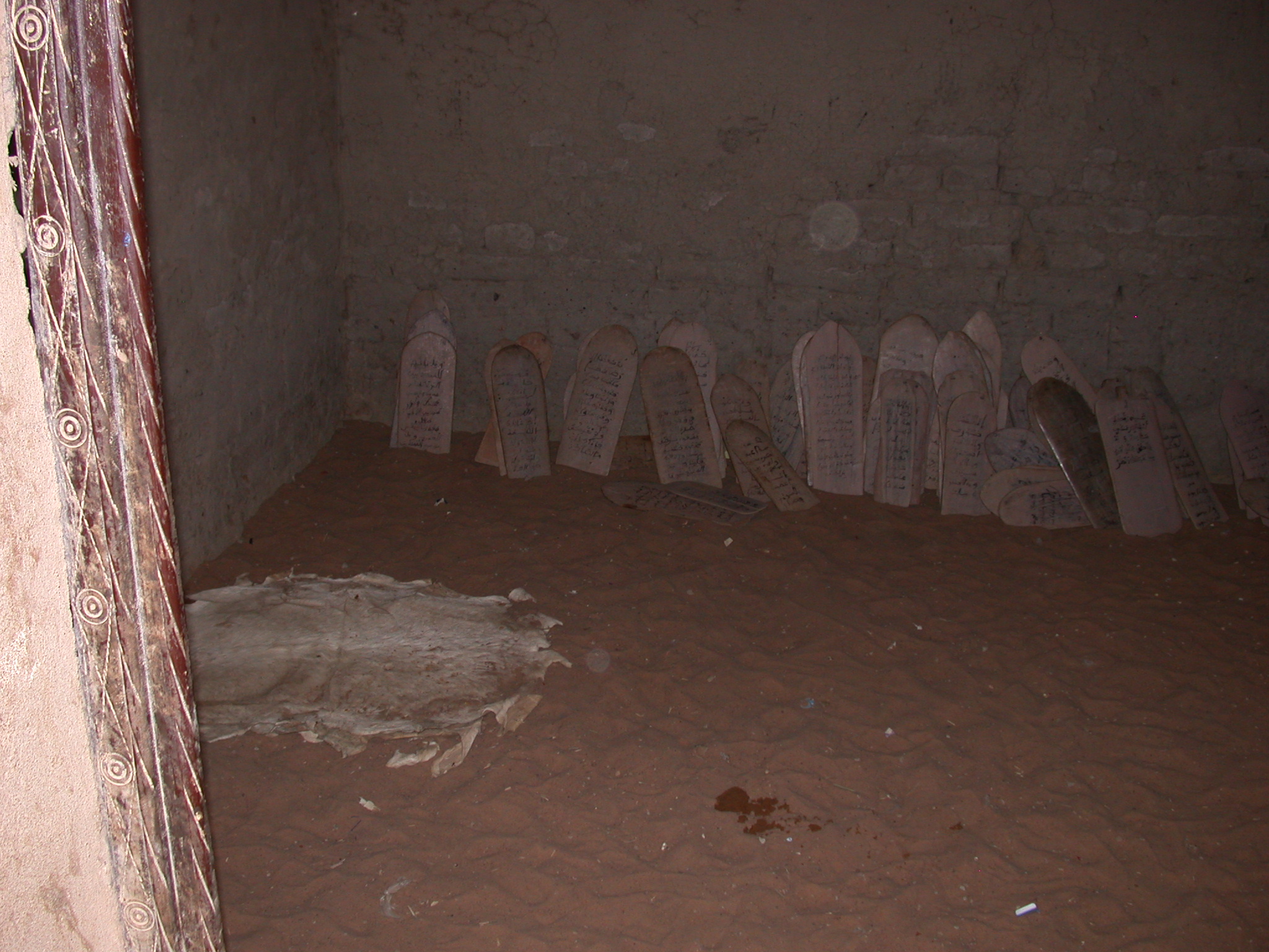 Tablets in Koranic School in Jenne, Mali