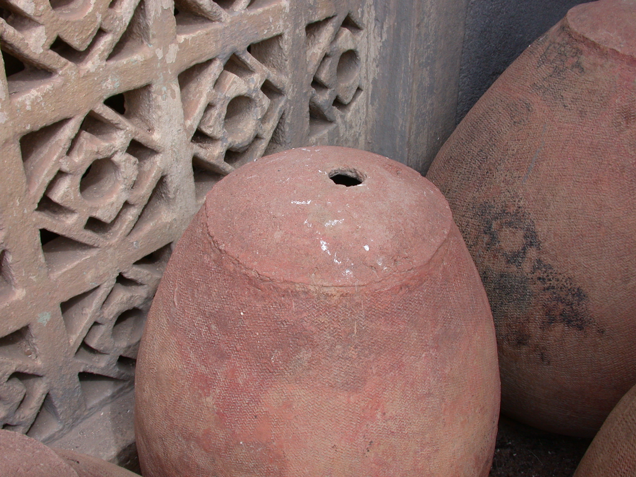 Funerary Pots at Museum at Jenne-Jeno, Mali
