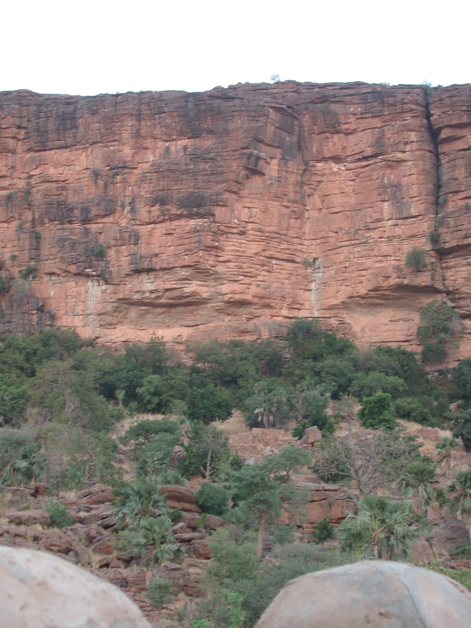 Landscape on Path From Ennde Village to Begnemoto Village, Dogon Country, Mali