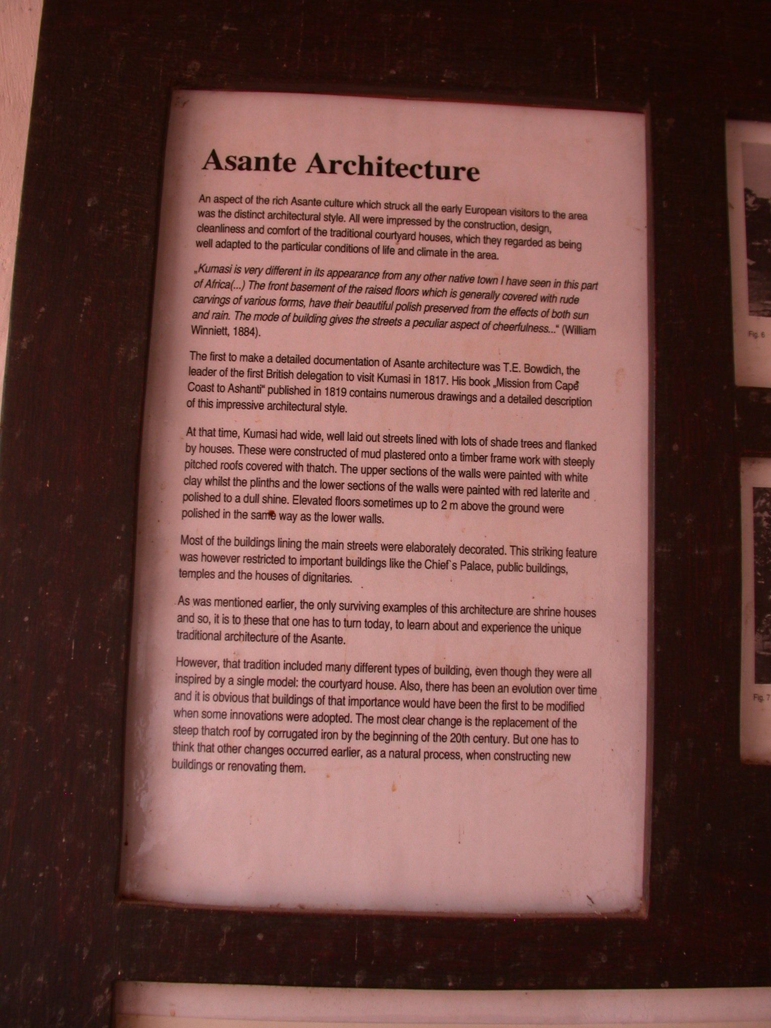 Asante Architecture Description, Asante Traditional Shrine at Ejisu-Besease, Ghana