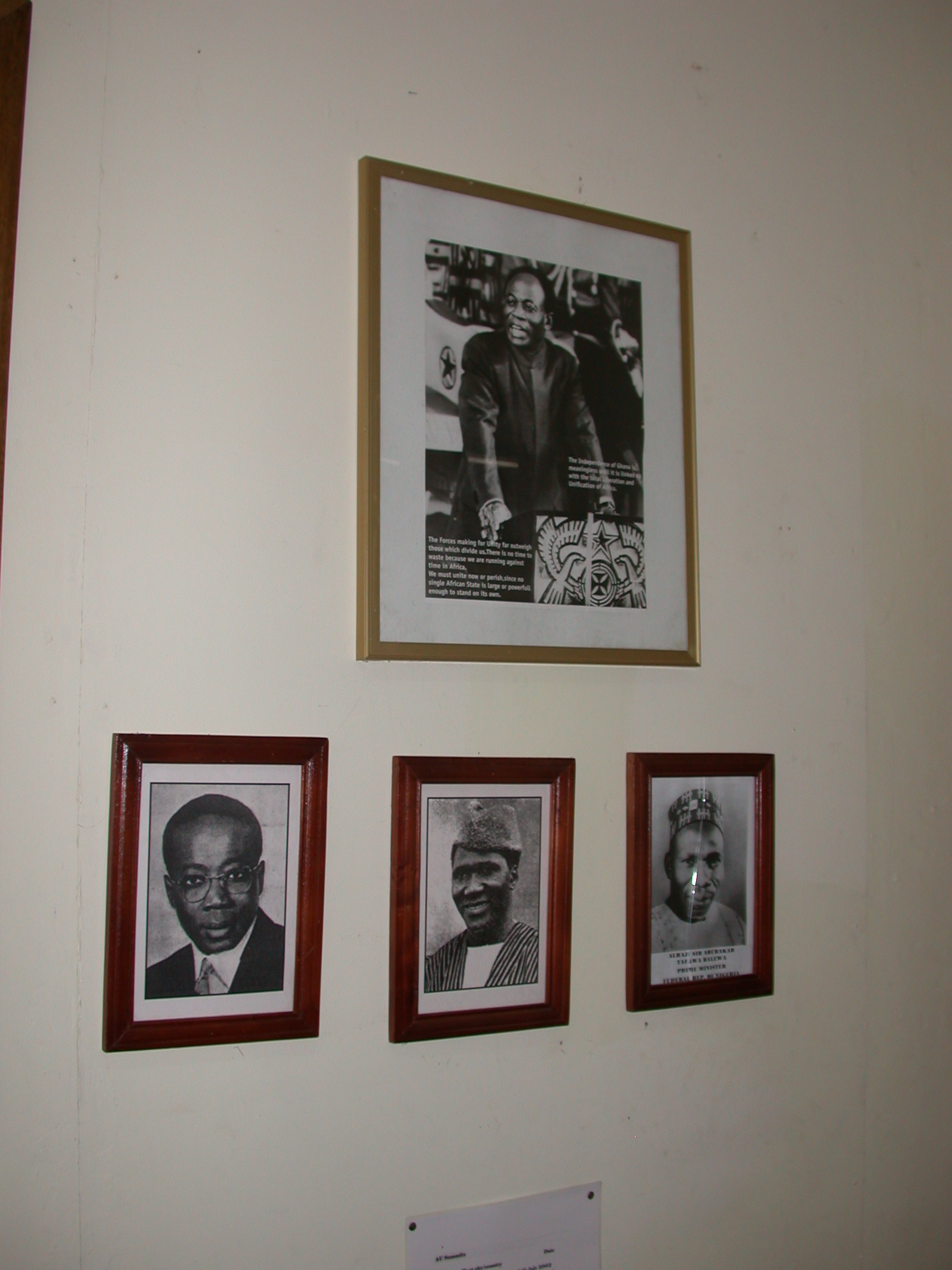 Photographs of African Freedom Fighters and Leaders, WEB DuBois Memorial Centre for Pan African Culture, Accra, Ghana