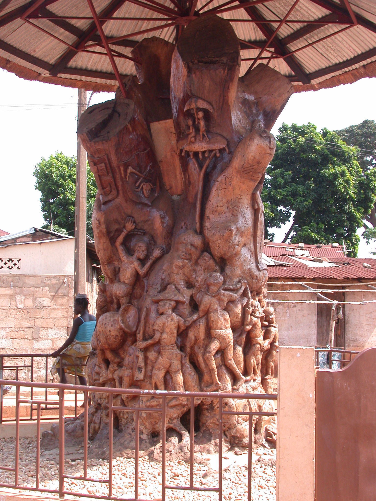 Tree Sculpture of Local History, Ouidah, Benin