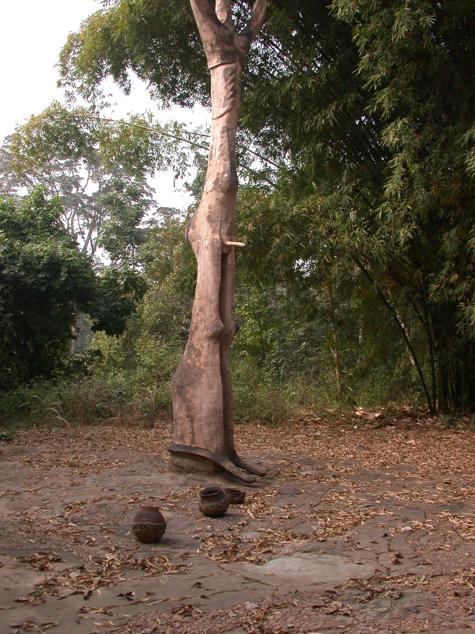 Sculpture, Osun Sacred Grove, Oshogbo, Nigeria