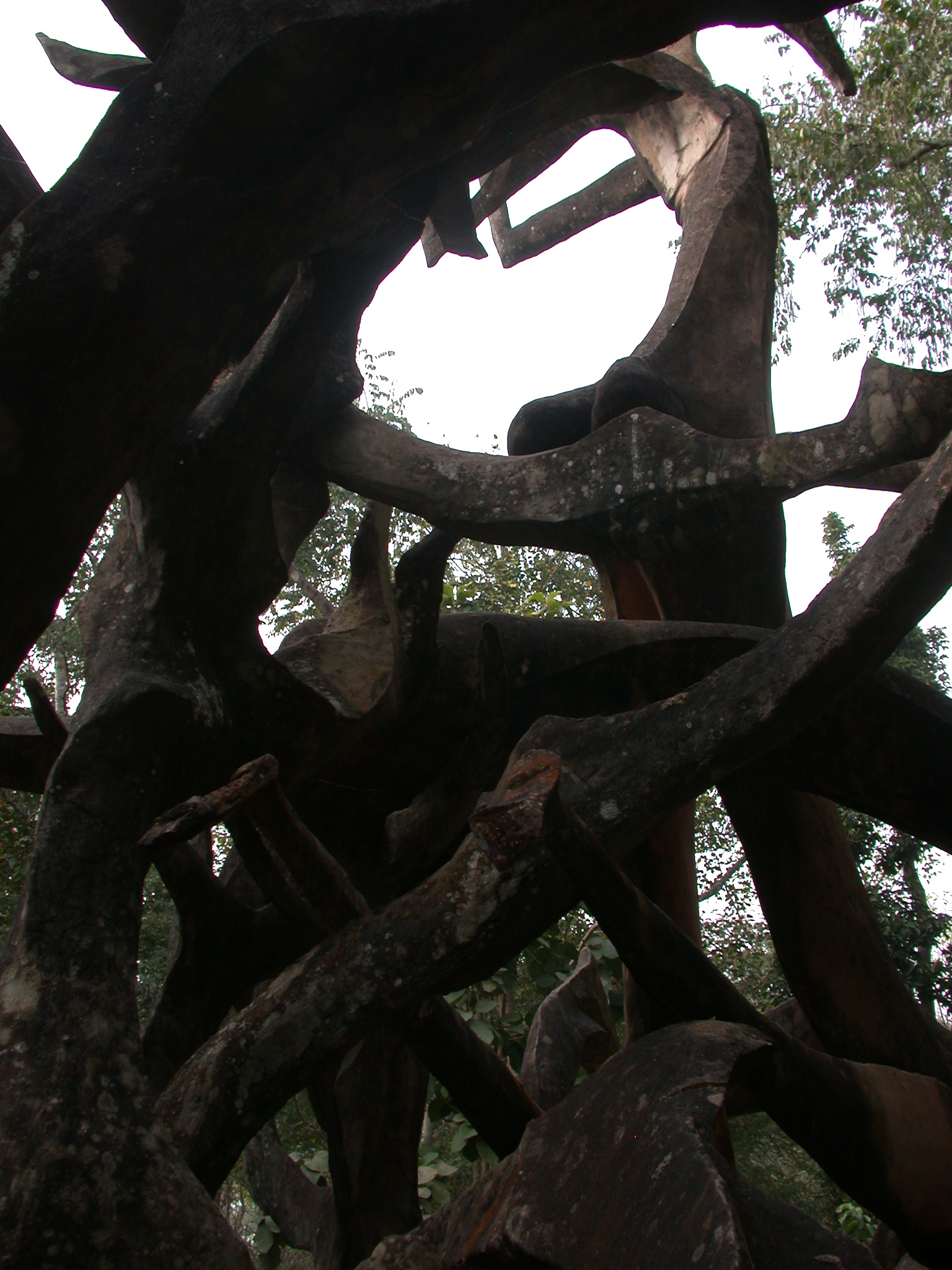 Closeup of Sculpture, Osun Sacred Grove, Oshogbo, Nigeria