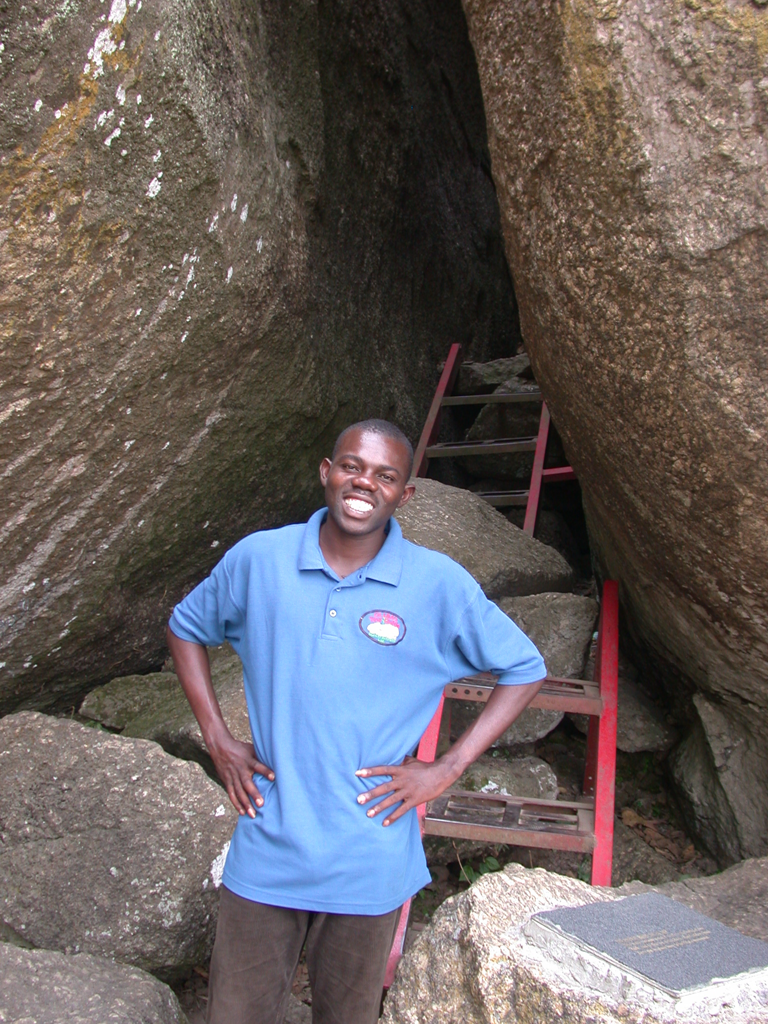 Guide Named Praise Ademola Oladepupo, Olumo Rock, Abeokuta, Nigeria