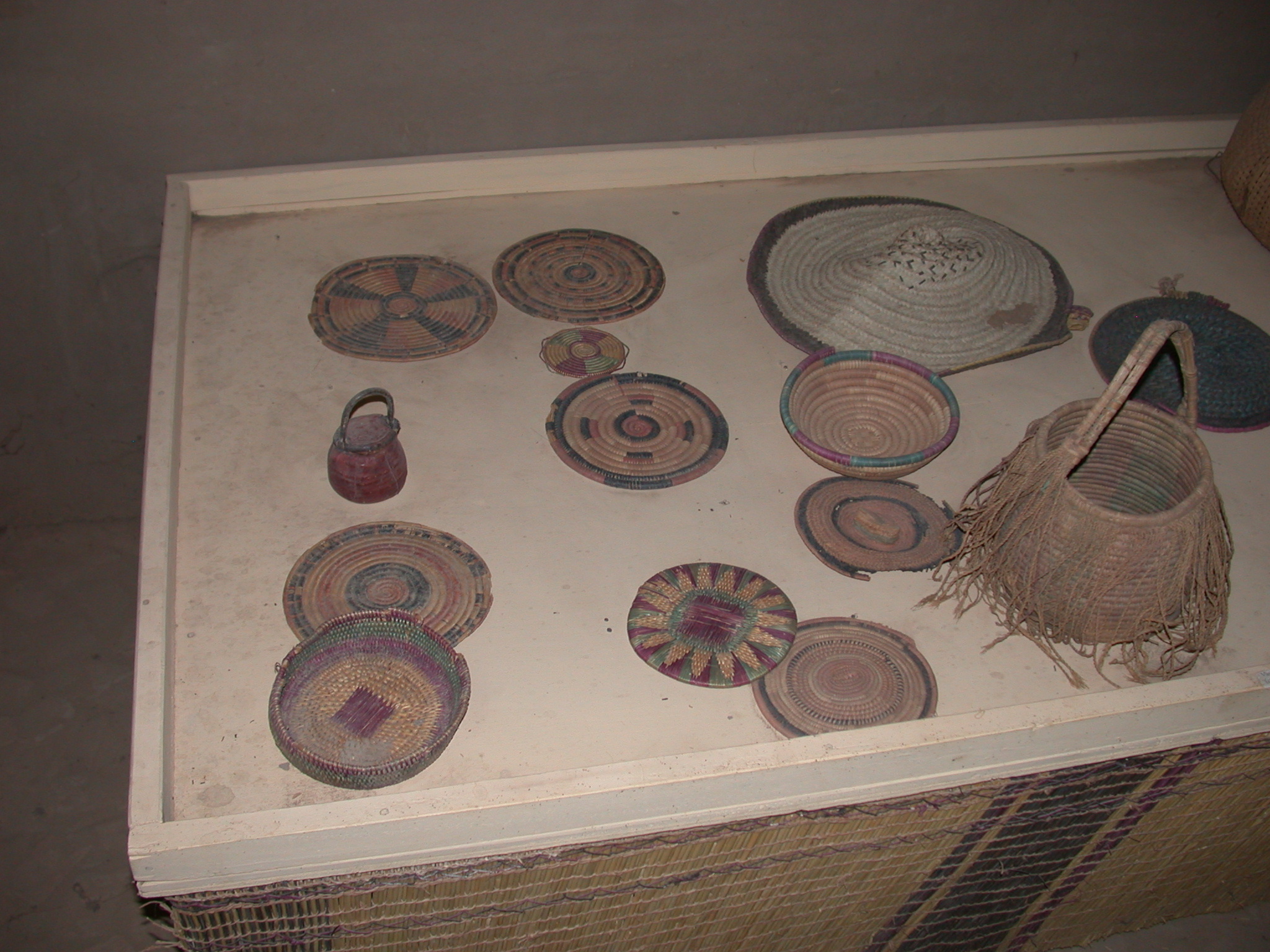Basketweaving, Timbuktu Ethnological Museum, Timbuktu, Mali