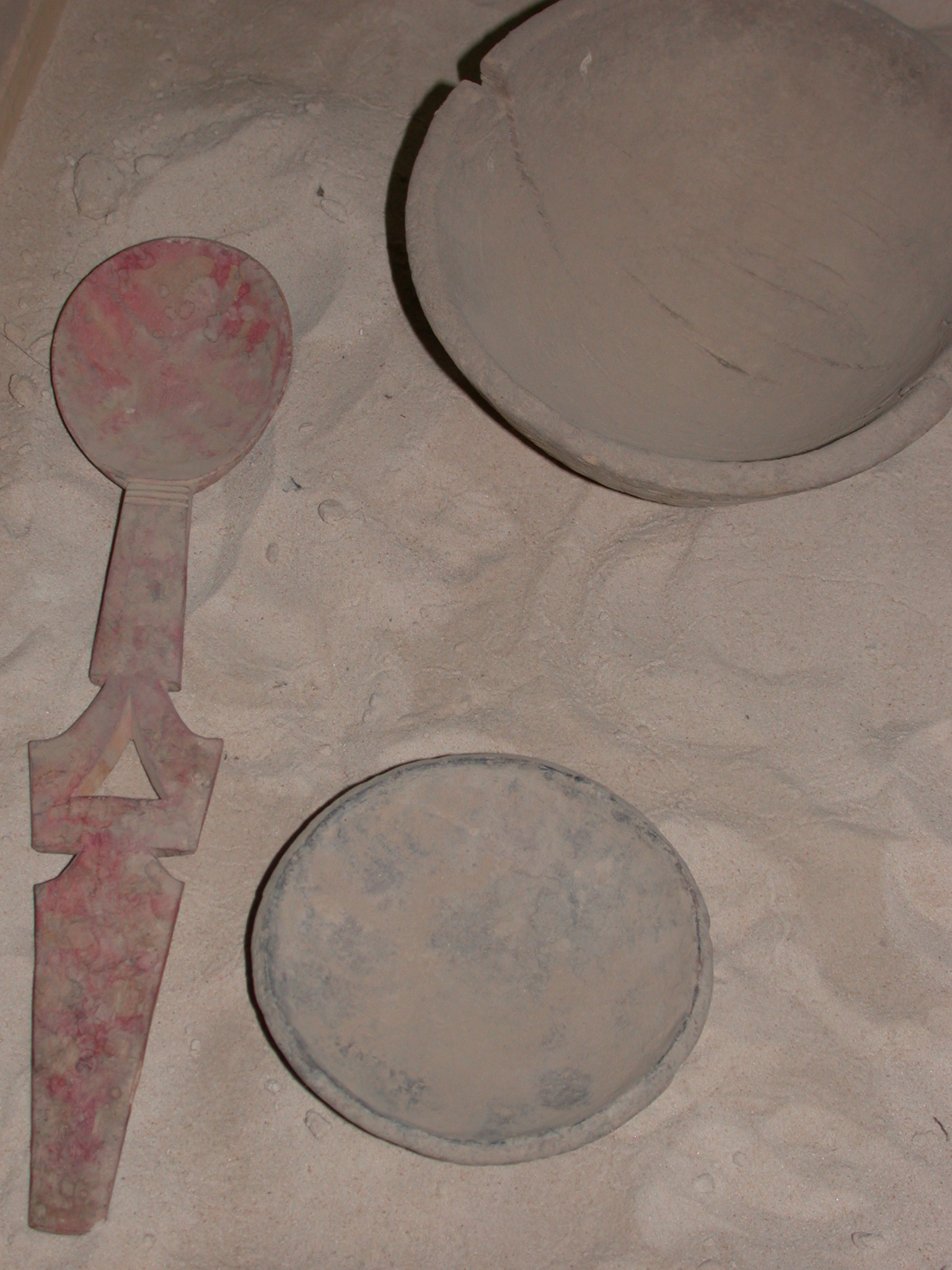 Wooden Carved Spoon, Plate, Bowl, Timbuktu Ethnological Museum, Timbuktu, Mali