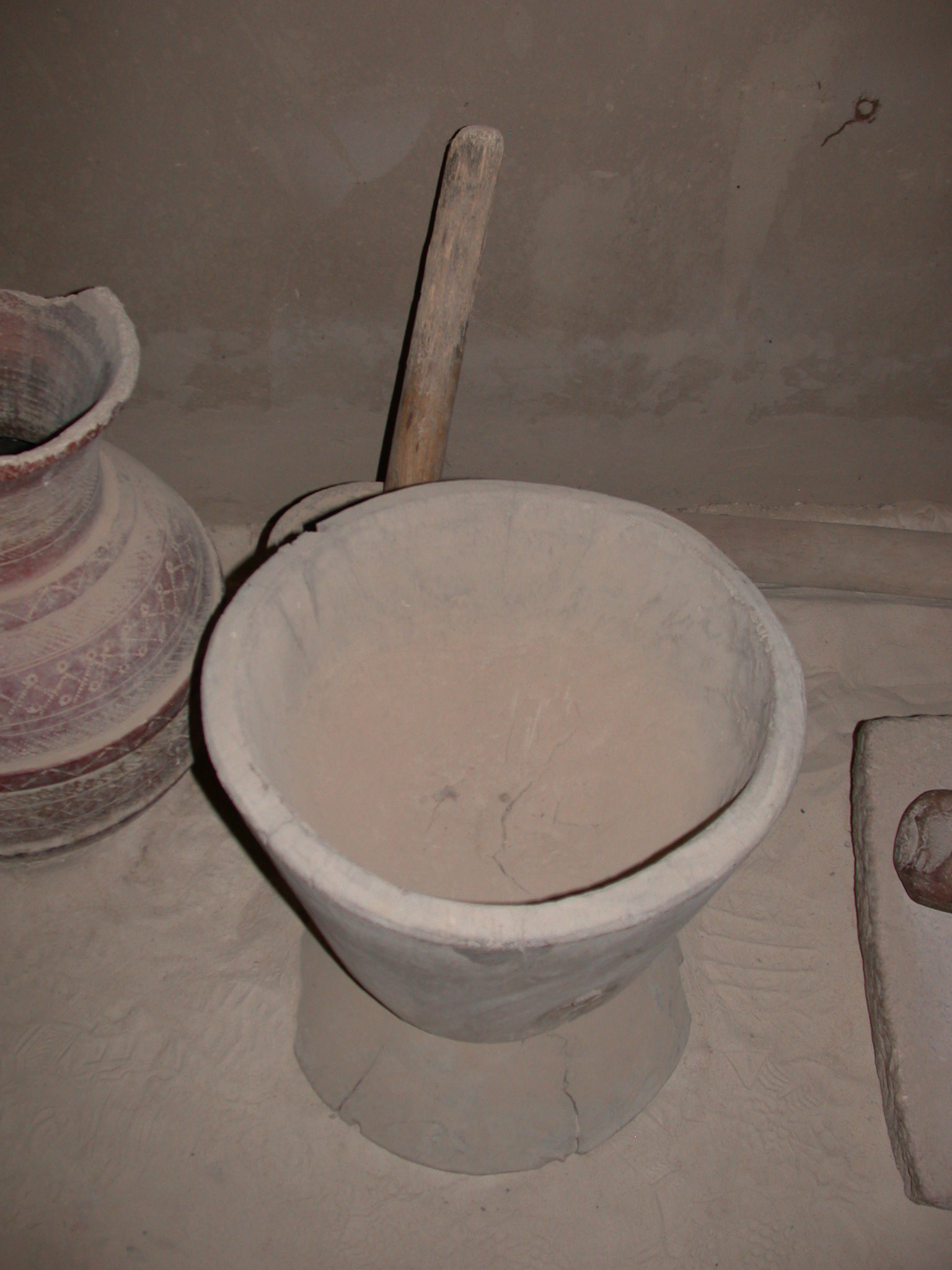 Mortars and Pestle, Timbuktu Ethnological Museum, Timbuktu, Mali
