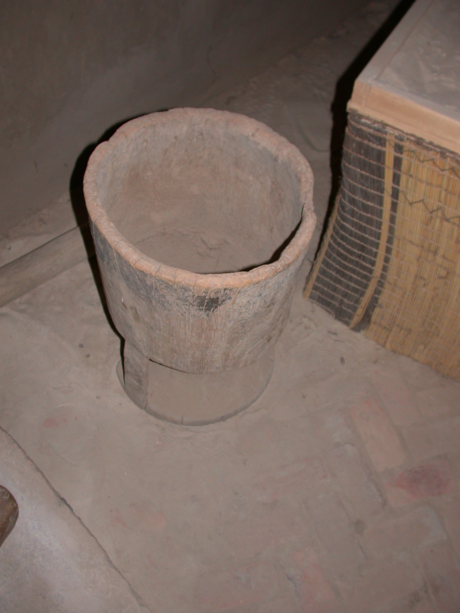 Wooden Mortar, Timbuktu Ethnological Museum, Timbuktu, Mali