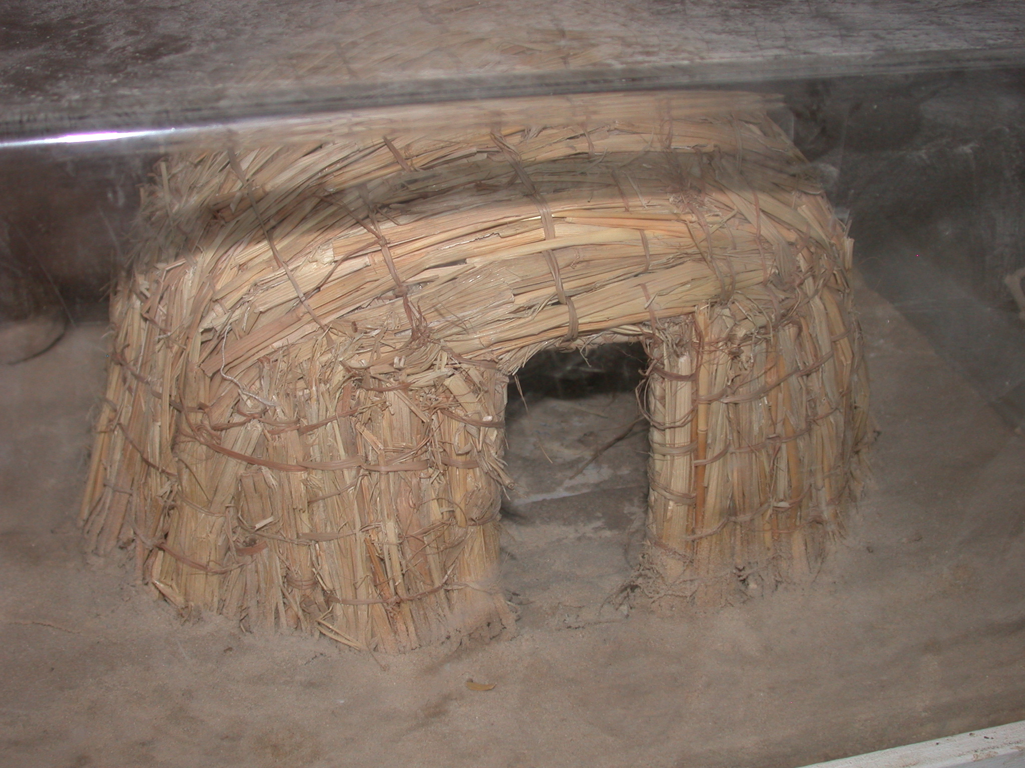 Model of Thatch Hut, Timbuktu Ethnological Museum, Timbuktu, Mali