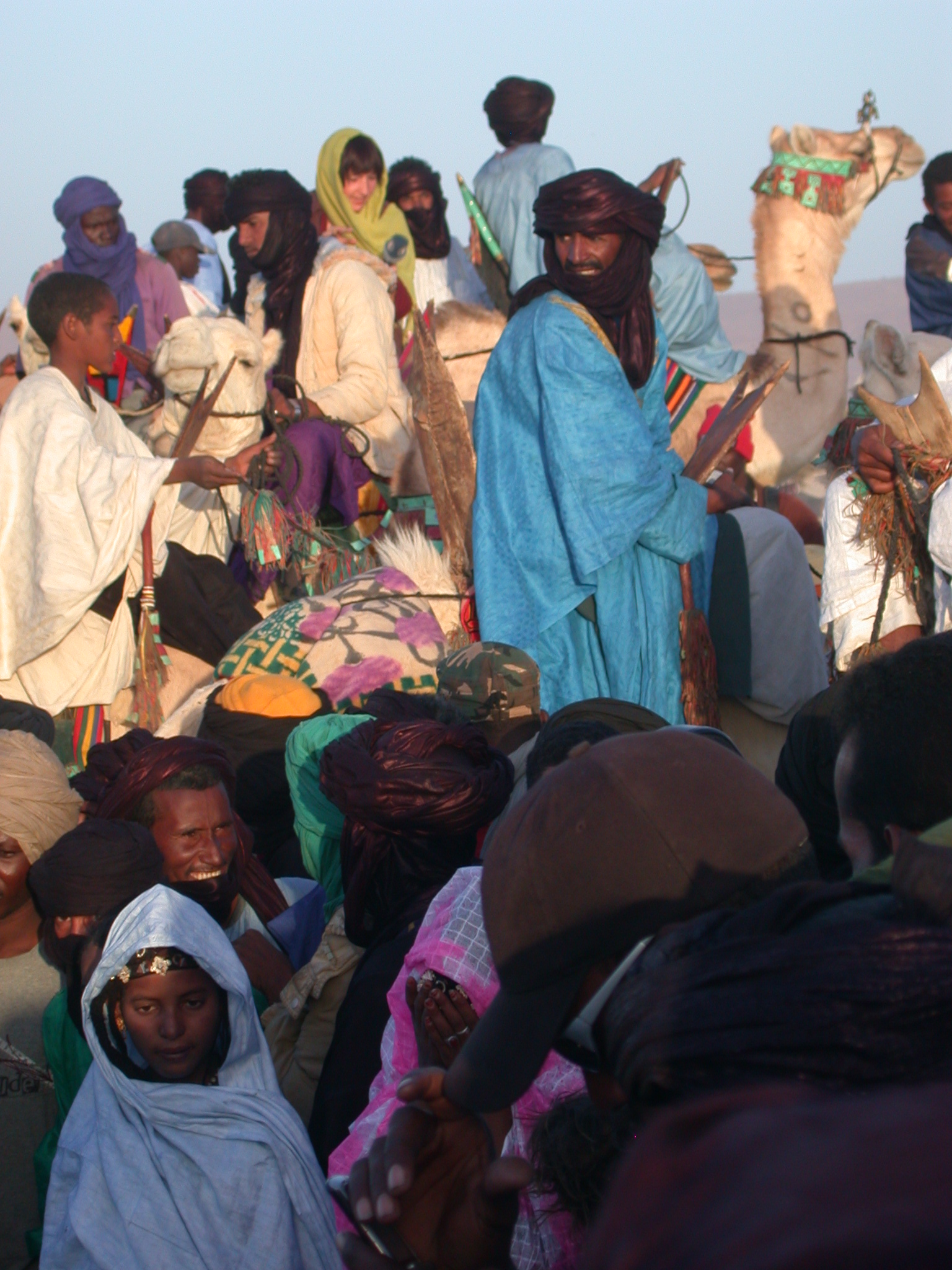 Ritual Involving Seated Women, Festival in the Desert, Essakane, Mali