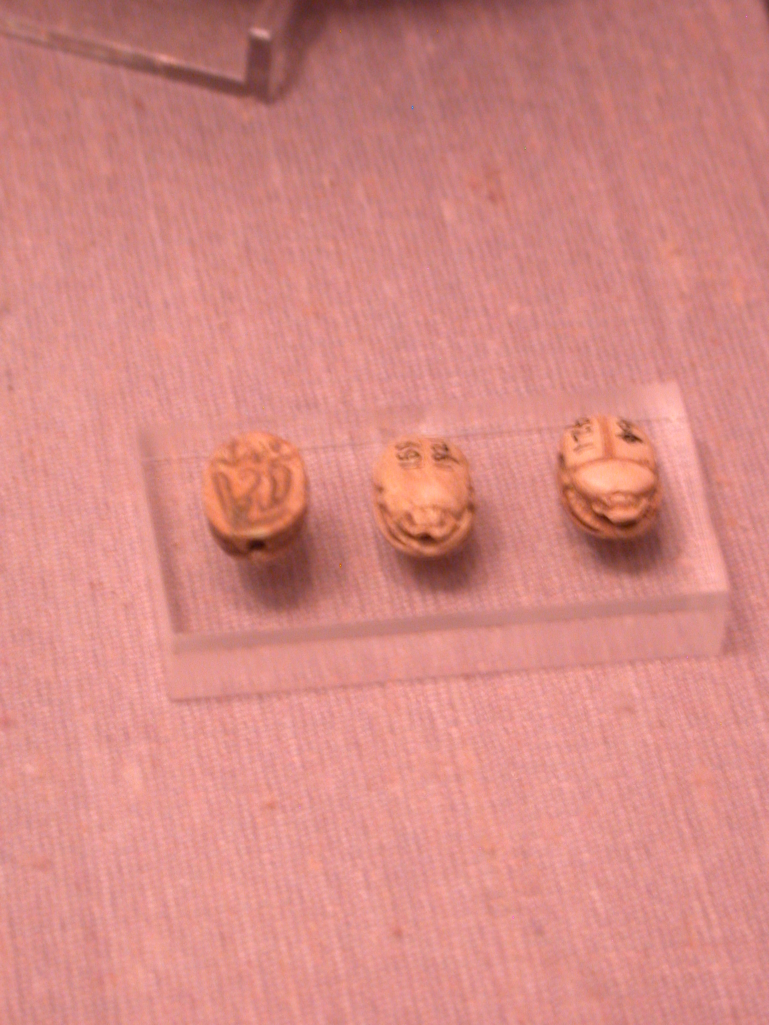 Scarabs, Sanam, 25th Dynasty Sudan, Fitzwilliam Museum, Cambridge, England