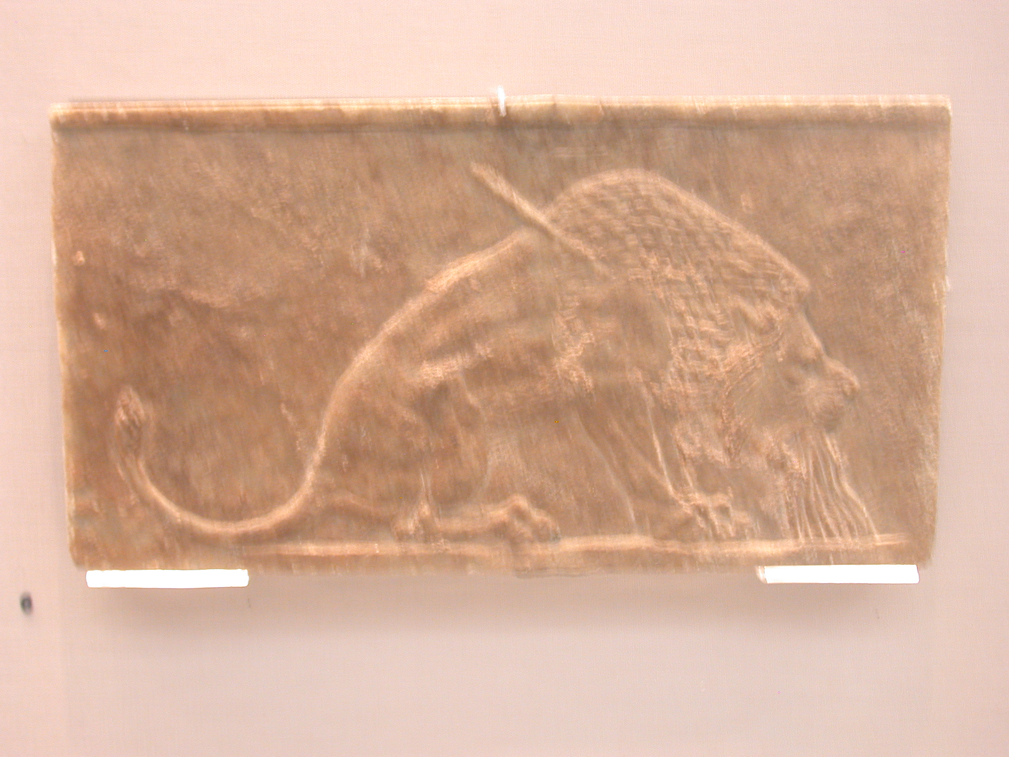 The Dying Lion, Gypsum Wall Panel, About 645 BCE, Palace of Ashurbanipal, Nineveh, Assyria, in British Museum, London, England